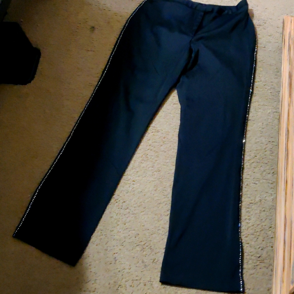 Express stretch black pants